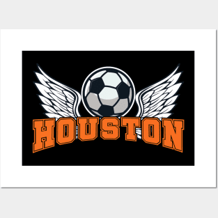 Houston Soccer, Posters and Art